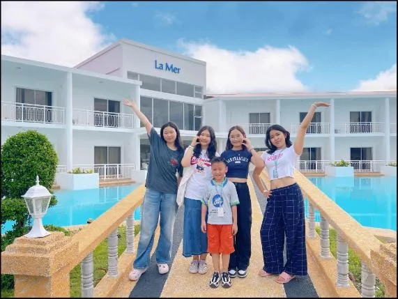 EV La Mer 가족연수 참가 모습