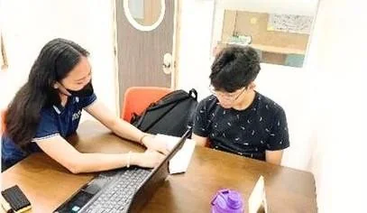 1:1 영어수업 장면